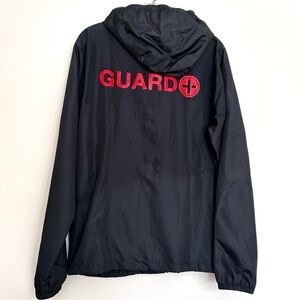 🔸NWOT Lifeguard Classic Women’s Black Windbreaker Waterproof Jacket GUARD